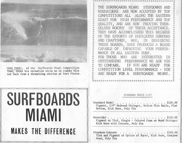 Mark Perry, South Beach Legend Florida Surf Museum