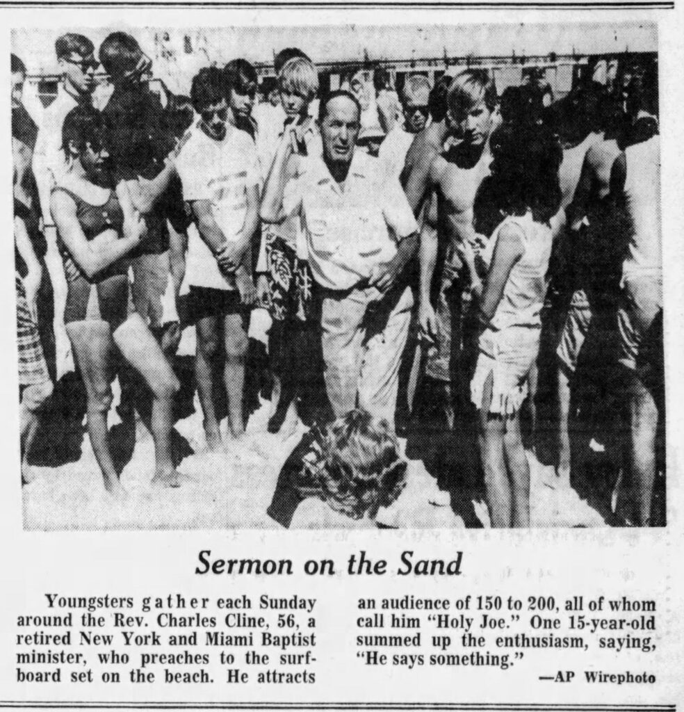 Tales of South BeachThe Saga of “Holy Joe”. Florida Surf Museum